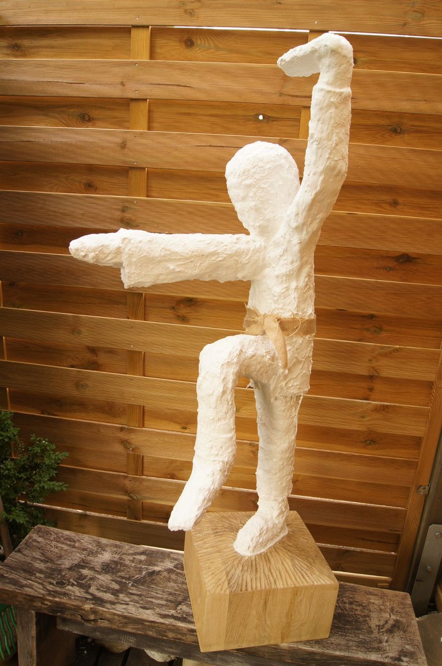 Sculptures & Statues: Grosse Skulptur: Kung Fu Fighter – Neuf (Voir description) à Fribourg par erw_68dx